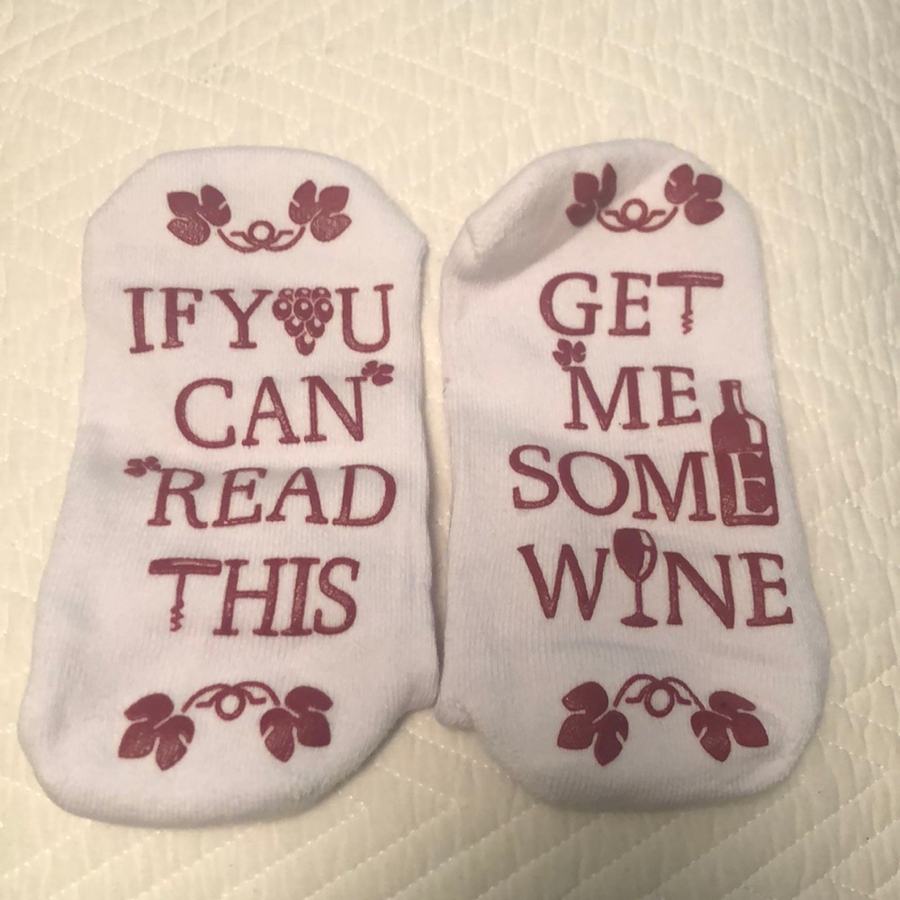 Brand New Wine Socks!